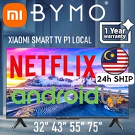 【LOCAL 2YR WARRANTY】 Xiaomi Mi TV P1 4k Ultra HD Android Smart TV Bezel less design Built In Netflix