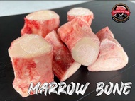 กระดูกไขข้อวัว**ดูดไขกระดูกวัว**Marrow Bone**4pcs/packสะอาดฮาล้าล