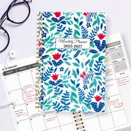 BUBU 2025-2027 Academic Year Weekly And Monthly Planner, July 2025 - June 2027, 6.5" X 8.2", Flexibl