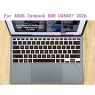 For ASUS Zenbook DUO UX8407 UX8407A UX8407AA 2026 2025 2024  Zenbook DUO UX8406 UX8406 CA M C TPU La