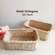 Multipurpose Rattan Basket - Multipurpose Box natural Rattan Basket Basket Rattan