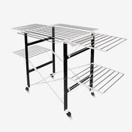 Nicedeal BR806 Korean Clothes Drying Rack/ Laundry rack/Stainless Steel Clothes Hanger/Foldable Dryi