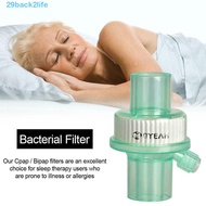 BACK2LIFE Bacterial Viral Filter Universal Green Bacterium For CPAP BiPAP Sleeping Sleep Apnea Snore Breathing Mask Tube