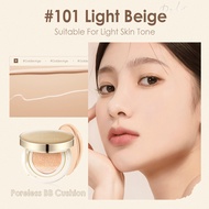 FOCALLURE Matte  Poreless BB Cushion High-Coverage Waterproof  #GoldenAge