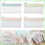 RAN Pouch Clear Pen Case Pencil Bag Pencil Holder for School Office Home