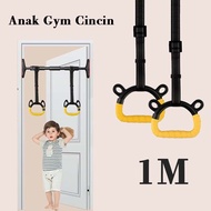 1 Pair Toddler Gym Gym Ring Kids Gym Ring Pull Up Ring Children's Sports 1m Ring Gymnastic Kids Gymn