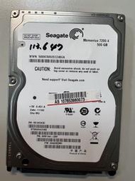 Seagate Momentus 7200.4 500G 9nm 2.5吋 筆電 硬碟