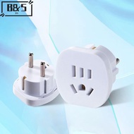 【B&S】 EU Plug Adapter US UK EU To EU Euro Plug Adapter Converter European Travel Power Adapter 2/3Pi