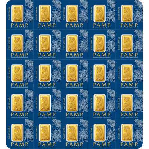 Switzerland 5g Sealed packing Copper Bar 24k Gold Plated Bullion Ingot Non-magnetic Unique Craft Gif