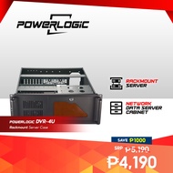 POWERLOGIC DVR-4U Rackmount Server Case Chassis Casing Network Data Server Cabinet Rack 4U