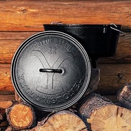 美國LODGE黃石公園 美國製鑄鐵深型荷蘭鍋(附提把)-7.5L L12DCOYW