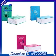 【Dealslick】Dictionary Book Safe Storage Box, Hidden Safe with 3 Digital Combination Lock, Anti-Theft Safe Secret Box