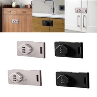 [Homyl1] Cabinet Door Lock File Cabinet Lock with Screws Household Cupboard Drawer Lock