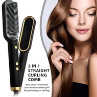 Hair Straightener Comb Electric Hair Straightener Comb INSTANT 2 in 1 Hair Straightener Staright Com