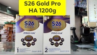 นมผงS26 Gold Pro HA1 / S26 Gold Pro HA2 ขนาด 1200gต่อกล่อง นมดัดแปลงสำหรับทารกตั้งแต่แรกเกิดถึง1ปี