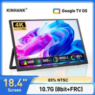 KINHANK 4K Portable Monitor 18.4" Big Size Laptop External Display 8Bit+FRC Second Screen USB-C HDMI