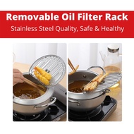Deep Fryer Cooker With Thermometer Pan Temperature (带温度计的油炸锅) / Deep Fryer Cooker Dengan Suhu Pan Te