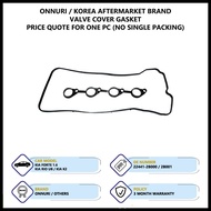 Kia Forte 1.6 / Kia Rio UB 2013 / Kia K2 / Kia Spectra 5 Korea & Genuine Original Valve Cover Gasket
