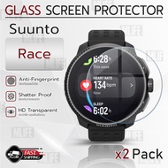 MLIFE - กระจก นาฬิกา Suunto Race แบบสุญญากาศ ฟิล์มกันรอย กระจกนิรภัย เต็มจอ - Premium 2.5D Curved Te