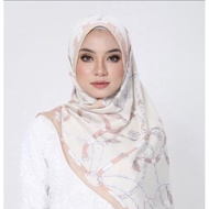 Tudung Shawl Satin Printed -Ariani Entangle Maplehijab