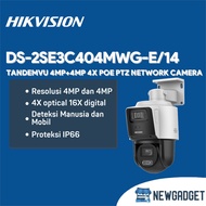 HIKVISION DS-2SE3C404MWG-E/14 TANDEMVU 4MP+4MP 4X POE PTZ NET CAMERAWORK