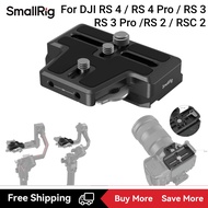 SmallRig Phụ kiện máy ảnh Mở Rộng Arca-Type tấm lắp nhanh Cho DJI RS 4 / RS 4 Pro/RS 3 / RS 3 Pro/RS
