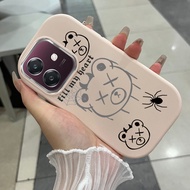 Case For OPPO A3 2024 A3 5G A3X 4G A3X 5G A3 Pro 5G Phone Smile Garden Umbrella Shockproof Round And