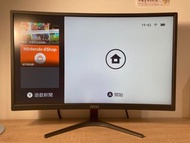 MSI 微星 Optix G24C 24吋144Hz 曲面電競螢幕 曲面螢幕 24型 二手