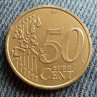 Koleksi Koin Prancis Euro Cent 50 Cents K-3715