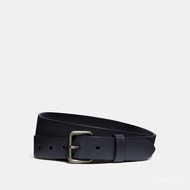 Hot sale ズCOACH/Coach Official Counter Style Men's New Slick-Surfaced Leather Belt Belt29963 DkXr
