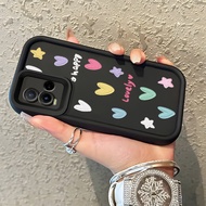 HP Phone Case For VIVO Y21 Y21s Y21T Y21E Y21A Y21G Y33T Y33s Case Heart Pigment Cute Cartoon Softca
