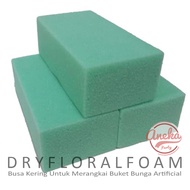 Flower Foam Buket Bunga / Busa Bunga Hijau Kering Busa Merangkai Bunga / busa hijau