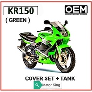 Cover Set + Tank Kawasaki KR 150 ( Green ) OEM