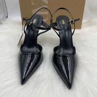 MEIO ZA2025 Spain Spring Summer Beige Mules - Stiletto Toe Sandals with Feminine Pointed Design