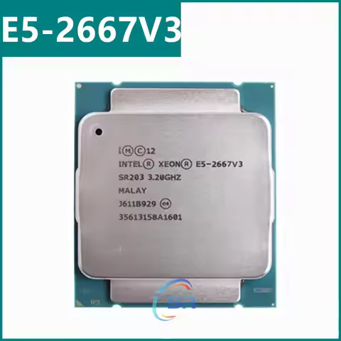 E5-2667V3 E5 2667v3 E5 2667 v3 3.2 GHz Eight-Core Sixteen-four-Thread CPU 20M 135W LGA 2011-3