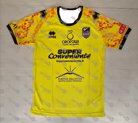 26-27 New Season Catania Away Jersey Series 3D Digital Printed Men's and Women's Parent-child Short 