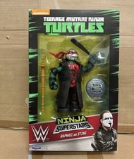 Playmates - Teenage Mutant Ninja Turtles - WWE - Raphael as Sting  摔角 忍者龜