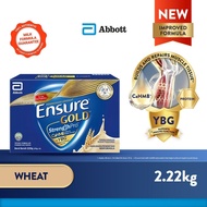[Free Delivery] Ensure Gold StrengthPro Adult Milk Powder Wheat Flavour from Abbott Strength Pro Refill Box Value Pack 2.22 kg per box (100% real)