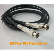 BNC Plug to BNC Plug (Using 75 ohm Cable) Cable Set (1M)