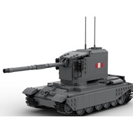 MOC Building Blocks Military FV4005 II Type Tank Model Compatible Lego Small Particle Assembled Buil