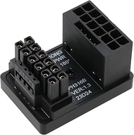 1x 12VHPWR 12+4 Pin Power Adapter ATX 3.0 16 Pins GPU PCIe5.0 180 Degree Angle Power Adapter Connect