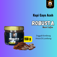 kopi robusta gayo aceh kopi bubuk halus toples 150g/kopi gayo/kopi aceh/kopi bubuk