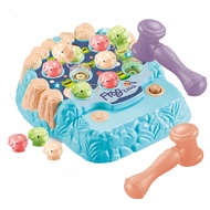 Cross-Border Hot-Selling Electric Crazy Frog Double Whack-a-Mole Sports Game Children's Educational 