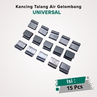 15 Pcs Gutter Buttons Gutter Clips Car Gutter Clamps Rain Gutter