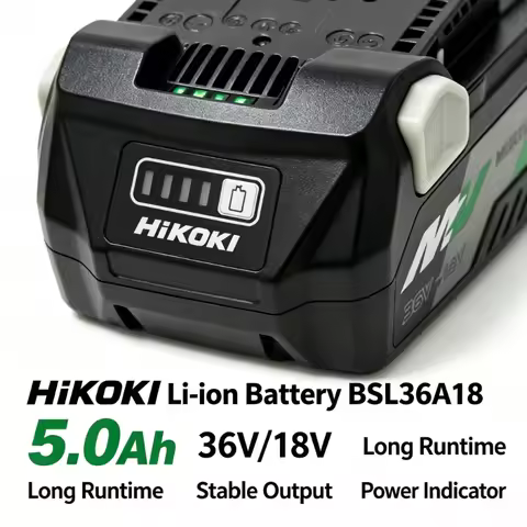HiKOKI BSL36A18 Multi Volt Lithium Battery 8.0Ah 18V/36V Dual Voltage for All HiKOKI MV Cordless Dri
