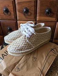 HAIKON HADA 西班牙手工真皮草編鞋 （獨一無二）