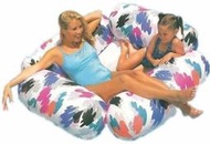  [衣林時尚] INTEX 184cm x 168cm 四個枕頭的休閒躺椅 (充氣有底部) 可當漂漂船 沙發 簡易船58
