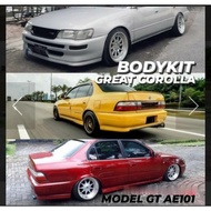 Corolla GT AE101 bodykit, frp1 grt indonesia sl5 material