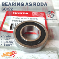 KVB BEARING60 22 KUALITAS “A” KOYO HONDA BEAT VARIO SPACY SCOOPY / BEARING AS PULLY BELAKANG BEAT KA