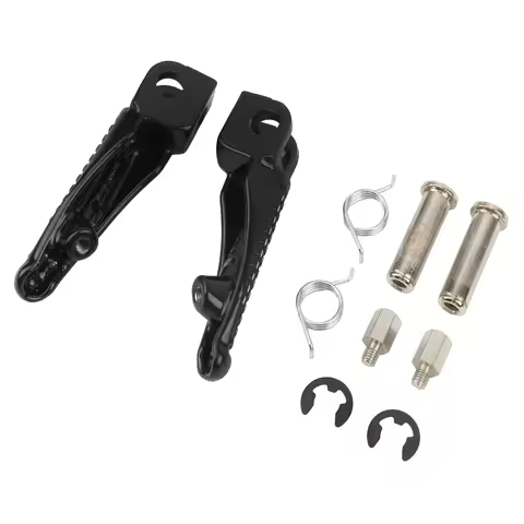 Motorcycle Front Rear Footrests Foot Pegs for Kawasaki NINJA 250 300 ZX-6R ZX-9R ZX-10R ZX-12R Z650 
